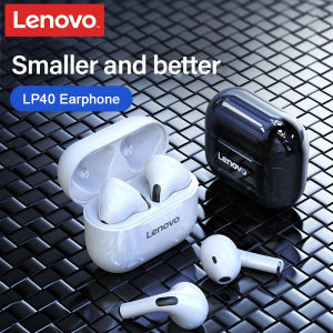 Lenovo Live Pods LP40 TWS Earbuds Bluetooth 5.0 True Wireless Headphones Touch Control Sweatproof Sport Hifi Earphone With Mic
