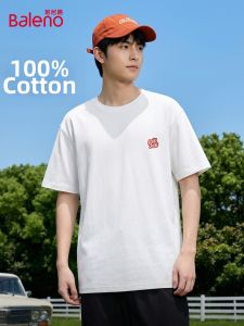 BALENO | Mens Cotton Short Sleeve Tee Summer Fashion