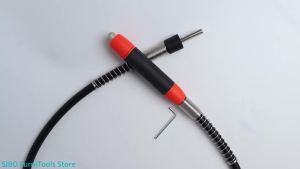 Flexible Shaft Adapter 3mm Chuck 6mm Shaft Drill Extension Cable with Wrench for Grinder Engraver Mini Drill Polishing Tools