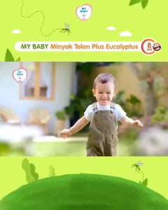 MY BABY Minyak telon 150ml Dan Eucalyptus 60ml 90ml dan 150 ml / mybaby 150 ml LAVENDER KT4