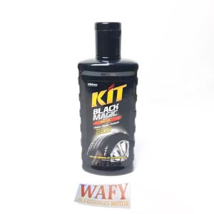 Kit Black Magic Tire 270ml Gel Semir Pengkilap Penghitam Ban Motor Mobil