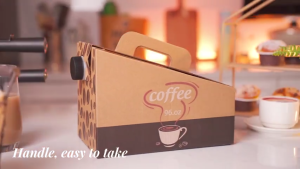 Disposable beverage dispenser 3L/5L Coffee dispenser Portable To-go Containers Lnsulated disposable paper coffee box With thermal bag for hot and cold drinks tea coffee