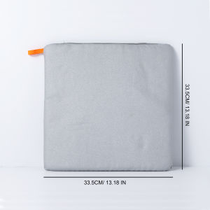 Hot press pad suitable for HTV handicrafts - easy to press heat-insulating transfer pad 11.8X11.8 inches gray