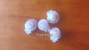 Pink Rose Imitation Pearl Bow Hairpin for Women Sweet Atmosphere Bangs Side Clip Duckbill Clip Hair Accessories