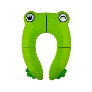 Portable Folding Frog Toilet Seat Cushion Childrens Toilet Seat Ring Travel Cartoon Cute Plastic Chinese Style Bathroom Tools