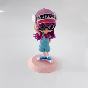 Bandai | 1 Pc Anime Arale Action Figures Wear Glasses Dr Slump Girl Standing PVC Model Collection Gift Toy