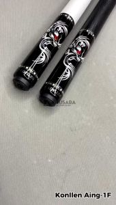 Stik Billiard Konllen AING-IF Stik 12.5mm Carbon Fiber Cue +Extension