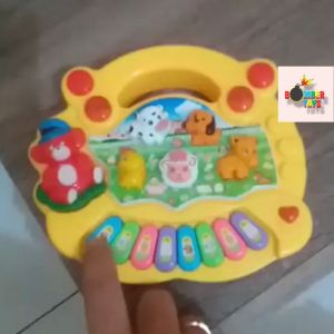 MAINAN ANAK PIANO FARM ANIMAL SUARA HEWAN PETERNAKAN MUSIK LUCU LAMPU