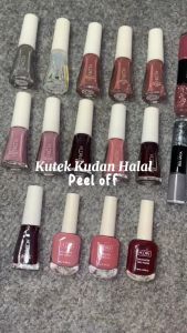 KUTEK KUDAN Peel Off Muslimah Halal Bisa Dikupas Bisa Untuk Sholat KU055