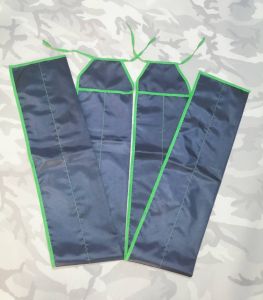 ถุงใส่คันเบ็ด9ฟุต2ท่อน ผ้าหนังPU กันน้ำ เหนียว ทน ไม่ขาดง่าย