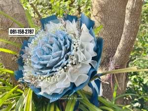 ช่อรับปริญญา ช่อกุหลาบ ของขวัญ ช่อดอกไม้ ช่อฟ้า ปรับแบบ/งบแจ้งได้ ดอกยักษ์ ทักเช็คคิวก่อนจ้า