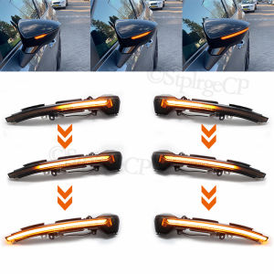 For Ibiza KJ Mk5 V Arona SEAT Leon III Mk3 5F 13-19 LED Dynamic Turn Signal Indicator Light Sequential Side Mirror Blinker