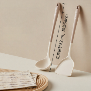 COOKER KING | Silicone Non-Stick Cooking Utensils Set