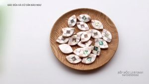 [FREESHIP MAX]Gác đũa xà cừ cẩn bào ngư kiểu dáng độc đáo_Bộ 10 chiếc [CTL744]