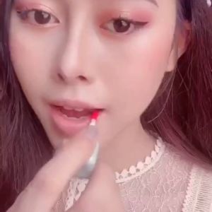 Son kem lì màu hồng Dolly super matte son kem lì không chì bền màu lâu trôi <Màu Cam đỏ>