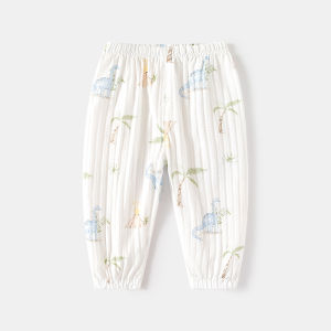 Lawadka Summer Thin Baby Pants For Boys Girls Print Toddler Boy Girl Casual Cotton Trousers 6M-3Years Pant 2024 Lantern Trousers