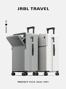JR&BL | Large Capacity Front Opening Password Lock Suitcase
