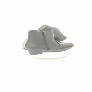 PACIDINI MM 5588 Formal Office Cow Leather Black Shine Executive Brogue Boot / But Hitam Wanita