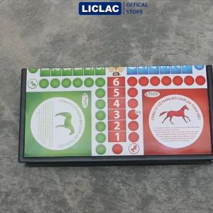 Bộ Cờ Cá Ngựa LIÊN HIỆP THÀNH/ TRUNG LÊ/ SATO bàn cờ bằng nhựa ( Size Nhỏ ) Đồ chơi giải trí Board Game hàng Việt Nam - LICLAC