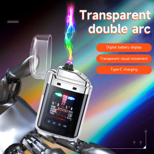 Electric lighters rechargeable with LED Water Resistant windproof