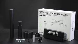 Luowei LW-017 Rotating Microscope Bracket Arm 360° Universal Flexible Folding Adjustable Fixed Lifting Metal Forging Bracket