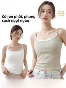 MiiOW | Áo ba lỗ ren gợi cảm không dây MiiOW dành cho nữ mùa hè mỏng không cần mặc áo ngực một mảnh hở lưng gợi cảm lưng đẹp
