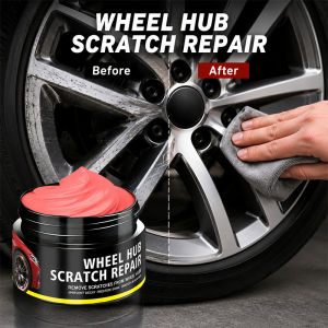 Car Wheel Repair Wax Scratch and Fade Restorer for Alloy Rims Wheel Hubs and Daily Driving Surface Care