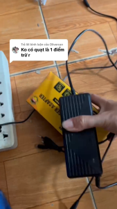 Sạc nhanh 21V - 3A STARKER cho pin Li-ion Có 2 Cổng Sạc Adapter có quạt mát và đèn báo đầy pin pin đầy tự ngắt