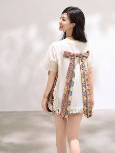 KEIKO | Sweet and Edgy Clown Print Short Sleeve T-Shirt