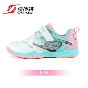 Childrens Table Tennis Sports Shoes Breathable Mesh Upper Anti-slip Training Shoes Quick Movement Specialized Table Tennis Footwear