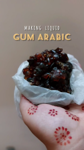 Original Arabic Gum Crystal/Powder | ALNOOR - 200g