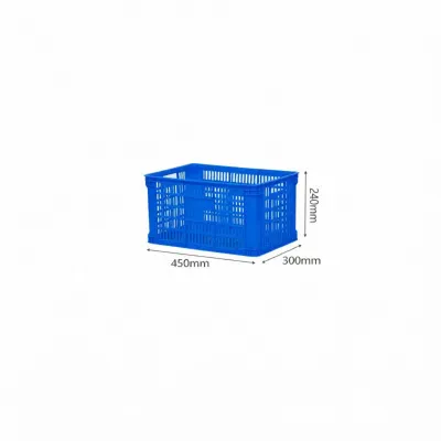 SHANGJINGZHUYUAN | Extra Large Perforated Plastic Storage Crate