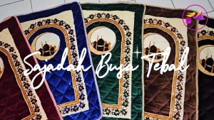 Sajadah Tebal Busa Bulu Empuk Anti Slip Jumbo