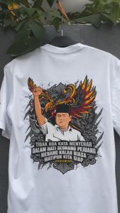 Kaos Prabowo TIDAK ADA KATA MENYERAH by MarkasKaos.id / Kaos Kata Kata / Kaos Keren / Kaos Distro Premium / Kaos Pekerja Keras / Kaos Profesi Keren / Kaos Pria Wanita / Kaos Cotton Combed 24s