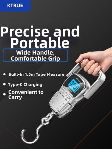 KTRUE | Handheld Rechargeable Electronic Scale Portable Precise Weighting