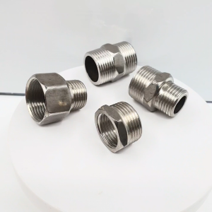 Nối Ren Trong Ren Ngoài 21/27 Inox 201 Cà Rá Lơ Thu (1 cái)