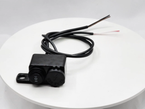 Original Universal DOMINO MINI Driving Light Dual Switch With USB Left/Right/Set 3-Way Waterproof Motorcycle Switch