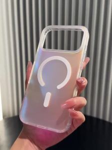 Gradient Frosted Daylight Magnetic Protective Case for iPhone 18 Pro Max 17 16 15 14 1317E 16E Air Wireless Charging Hard Case