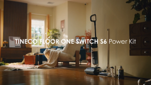 【5-IN-1】Tineco Floor One Switch S6 Power Kit Smart Multi-Function Wet Dry Floor Washer Vacuum Cleaner | 25kPa Suction | Dualblock Anti-Tangle