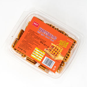 Bedolf Butterflake Grid Knot Sea Salt Biscuit Ring Baking Edible Cake Decoration Birthday Display Mini Biscuit Circle Snack