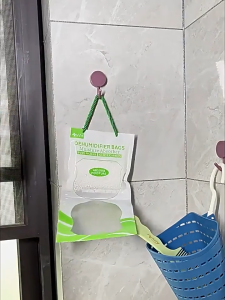 TOP SELLER DEHUMIDIFIER BAG MOISTURE ABSORBER 5PCS | Hanging Dehumidifier Dry Bags Moisture Desiccant Bag for Wardrobe Closet Anti-Mold Rain Indoor Use | Moisture Absorber Humidity Remover Water Collector Closet Wardrobe Cabinet Bathroom Bedroom Storage