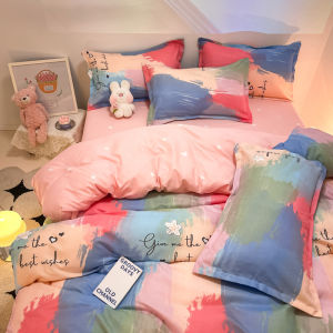 Light Fresh Thick Flannel Bedding Set Single