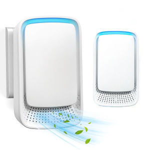 เครื่องฟอกอากาศ Mini Air Fresheners Deodorizer Negative Air Ionizer เครื่องฟอกอากาศแบบพกพาสําหรับ HomeOffice สัตว์เลี้ยงสูบบุหรี่ห้องน้ํา (