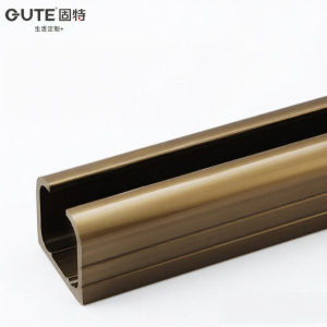 GUTE | Silent Bi-directional Buffering Sliding Door Track Set
