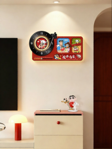 CTYLIGHTZ | Dopamine Crayon Shin-chan Electronic Clock With Perpetual Calendar