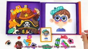 Đồ Chơi THAY ĐỒ TRANG PHỤC NAM CHÂM – LẮP GHÉP Sáng Tạo Cho Bé | Nhiều Mẫu Siêu Đáng Yêu