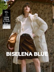BEIQIANI | Windproof Warm Hooded Down Jacket 90% Duck Down