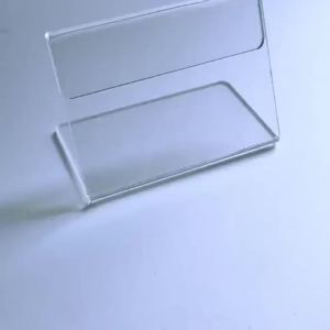 [HCM] Menu Mica L Bảng giá mica Tag thông tin mini để bàn trong suốt NHIỀU kích thước -Hesede