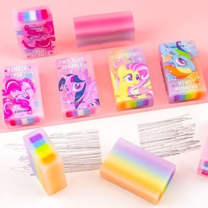 Hasbro | Tẩy Gôm Hình Ngựa Pony Cầu Vồng Dễ Thương Ít Mạt Dụng Cụ Học Tập Cho Học Sinh Đồ Dùng Trở Lại Trường Học