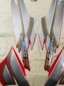 Bộ tem decal dán xe máy Honda Wave S100 màu đỏ zin thái siêu đẹp